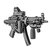 Приклад FAB Defense для MP5 складной с регулируемой щекой (fx-uasmp5), изображение 3