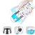 Термокружка Naturehike Vacuum Bottle 0,5 L NH19SJ009 White (6927595740453), Колір: White/blue, зображення 4