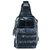 Тактическая сумка через плечо Smartex 3P Tactical 10 ST-050 pythons grain black (ST220), Цвет: Чёрный/Синий