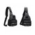 Тактическая сумка через плечо Smartex 3P Tactical 3 ST-055 pythons grain black (ST224), Цвет: Чёрный/Серый, изображение 3