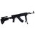 Приклад DLG TBS Tactical PCP Mil-Spec с регулируемой щекой, черный (DLG-087/052), изображение 6