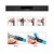 Трекинговые палки Naturehike Men ST 01 6061 AL NH17D001-Z 2 шт черный (6927595720400), изображение 3