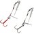 Оснастка Savage Gear Carbon49 Corkscrew Stinger #2/0 31kg (2 шт/уп) 61767, Разрывная нагрузка, кг : 31 кг, Номер крючка: 2/0