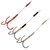 Оснастка Savage Gear Carbon49 Stinger #4 7.5cm 11kg (3 шт/уп.) 54879, Разрывная нагрузка, кг : 11 кг, Общая длина: 75 мм