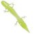 Силикон Savage Gear Ned Salamander 75mm 3.0g Clear Chartreuse (5 шт/уп) 77466, Цвет : Clear Chartreuse