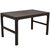 Стіл для саду пластиковий Keter Lyon rattan table коричневий (8711245143460), Колір: Коричневий