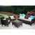 Набір садових меблів Keter Salemo 3 seater set коричневий (8711245155401), зображення 2