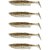Силикон Savage Gear Fat Minnow T-Tail 105mm 11.0g Holo Baitfish (5 шт/уп) 76999, Цвет : Holo Baitfish
