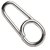 Застежка Savage Gear Custom Salt Splitring Snaps S (15 шт/уп) 77330, Разрывная нагрузка, кг : 18 кг