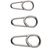 Застібка Savage Gear Custom Salt Splitring Snaps S (15 шт/уп) 77330, Розривне навантаження, кг : 18 кг, зображення 2