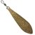 Грузило Brain Long Cast текстурне покриття Muddy Green 140g (1858.10.79), Вага: 140 г