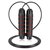 Скакалка скоростная PowerPlay 4210 черная (PP_4210_Black/Red)