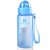 Бутылка для воды Casno 400 мл MX-5028 More Love Голубая с соломинкой (MX-5028_Blue), Цвет: Blue