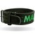 Пояс для тяжелой атлетики MadMax MFB-301 Suede Single Prong кожаный Black/Green M (MFB-301_M), Размер: M