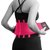 Пояс компрессионный MadMax MFA-277 Slimming belt Black/neon pink M (MFA-277-PNK_M), Размер: M, Цвет: Розовый