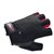Рукавички для фітнесу MadMax MFG-251 Rainbow Rubine Red XS (MFG-251-RED_XS), Розмір: XS, Колір: Чорний/Червоний, зображення 2