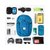 Рюкзак Naturehike Ultralight NH17A017-B 22 л синий (6927595725108), Цвет: Синий, изображение 3