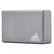 Блок для йоги Adidas Yoga Block сірий 22.8x15.2x7.6 см (ADYG-20100FOAM)
