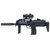 Іграшковий світло-звуковий автомат ZIPP Toys HK MP7 Чорний (810B), зображення 2