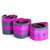 Набор тканевых фитнес-резинок MadMax MFA-305 Hiploop set 3 pcs. Grey/Pink (MFA-305-3set)