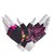 Рукавички для фітнесу MadMax MFG-770 Flower Power Gloves Black/Pink XS (MFG-770_XS), Розмір: XS