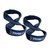 Силовые ремни Power System PS-3405 Figure 8 Black/Blue L/XL (3405BU-5), Размер: L/XL, Цвет : Black/Blue, изображение 2