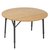 Стол Bo-Camp Poundbury Round 90x90 cm Brown (1404656) DAS302111