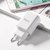 Зарядний пристрій Hoco Lightning cable Victoria C62A 2USB, 2.1А White (000001962), зображення 3