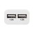 Зарядний пристрій  Hoco UH202 2USB, 2.1A White (000001584), зображення 6