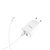 Зарядний пристрій Hoco Lightning cable Victoria C62A 2USB, 2.1А White (000001962), зображення 7