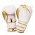 Боксерські рукавички Reebok Boxing Gloves білий/золото 14 ун. (RSCB-12010GD)