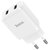 Зарядное устройство Hoco Lightning cable Speedy dual Port charger set N7 2USB, 2.1A Safety Certified White (000006876), Цвет: White