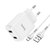 Зарядний пристрій Hoco Micro USB Cable Speedy dual Port charger set N7 2USB, 2.1A Safety Certified White (000006878), зображення 2