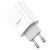 Зарядное устройство Hoco Rapido C80A 1USB/1Type-C, 3.1A/20W, QC/P White (000006084)