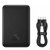 Повербанк Baseus Magnetic Mini Wireless Fast Charge 10000 mAh 20W Black (PPCX070001), Ёмкость: 10 000 mAh, Цвет : Black, Мощность : 20 Вт, изображение 4