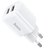 Зарядний пристрій Hoco Lightning Cable Briar dual port charger set N8 2USB, 2.4A Safety Certified White (000006986)