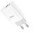 Зарядное устройство Hoco Type-C to Lightning cable rapido charger set C80A 1USB/1Type-C, QC/PD, 20W, 3A White (000007373)