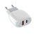 Зарядное устройство Ldnio Type-C to Lightning Cable A2313C 1USB/1Type-C, QC/PD, 3A White (000007902), изображение 2