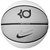 Мяч баскетбольный Nike All Court 8P K Durant Deflated Summit White/Grey Fog/Black/Black size 7 (N.100.7111.113.07)