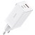 Зарядное устройство Baseus Type-C to Typc-C cable Gan5 Pro Fast Charger 1USB/2Type-C, PD/QC, 65W/3A White (000009128), изображение 2