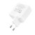 Зарядное устройство Hoco Type-C to Type-C cable Header three-port C115A 1USB/2Type-C, 65W/3A, PD/QC White (000010254), изображение 8