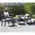 Набор садовой мебели Keter Emily Patio set с подушками графит (8711245148250), изображение 2
