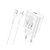 Зарядний пристрій Hoco Type-C to Lightning Cable Jetta charger set N22 Type-C, 25W/3A, PD White (000008834), зображення 6