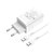 Зарядное устройство Hoco Type-C to Type-C Cable Astral N23 2Type-C, 45W/3A, PD/QC White (000008747), изображение 10