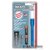 Фонарь Mini Maglite AAA (голубой), карманный клип и 2 батареи (M3А116R), изображение 2
