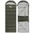 Спальный мешок Naturehike с капюшоном U250S NH20MSD07, (0°C), левый, темно-зеленый (6927595764305-L), Сторона застежки: Левая, Цвет : Тёмно-зелёный, изображение 2