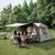 Намет з навісом Naturehike Village CNK2300ZP022, коричневий малий (6976023920172), зображення 3