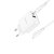 Зарядное устройство Borofone Type-C to Lightning Cable Resource charger BA69A 1USB/1Type-C, 20W/3A, PD/QC White (000009196), изображение 7