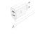 Зарядное устройство Hoco Micro USB Cable Courser dual-port charger C103A 2USB, 2.1A White (000009074), изображение 6
