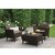 Набір садових меблів Keter Salemo balcony set коричневий  (8711245158655), Колір крісла: Коричневий, зображення 3
